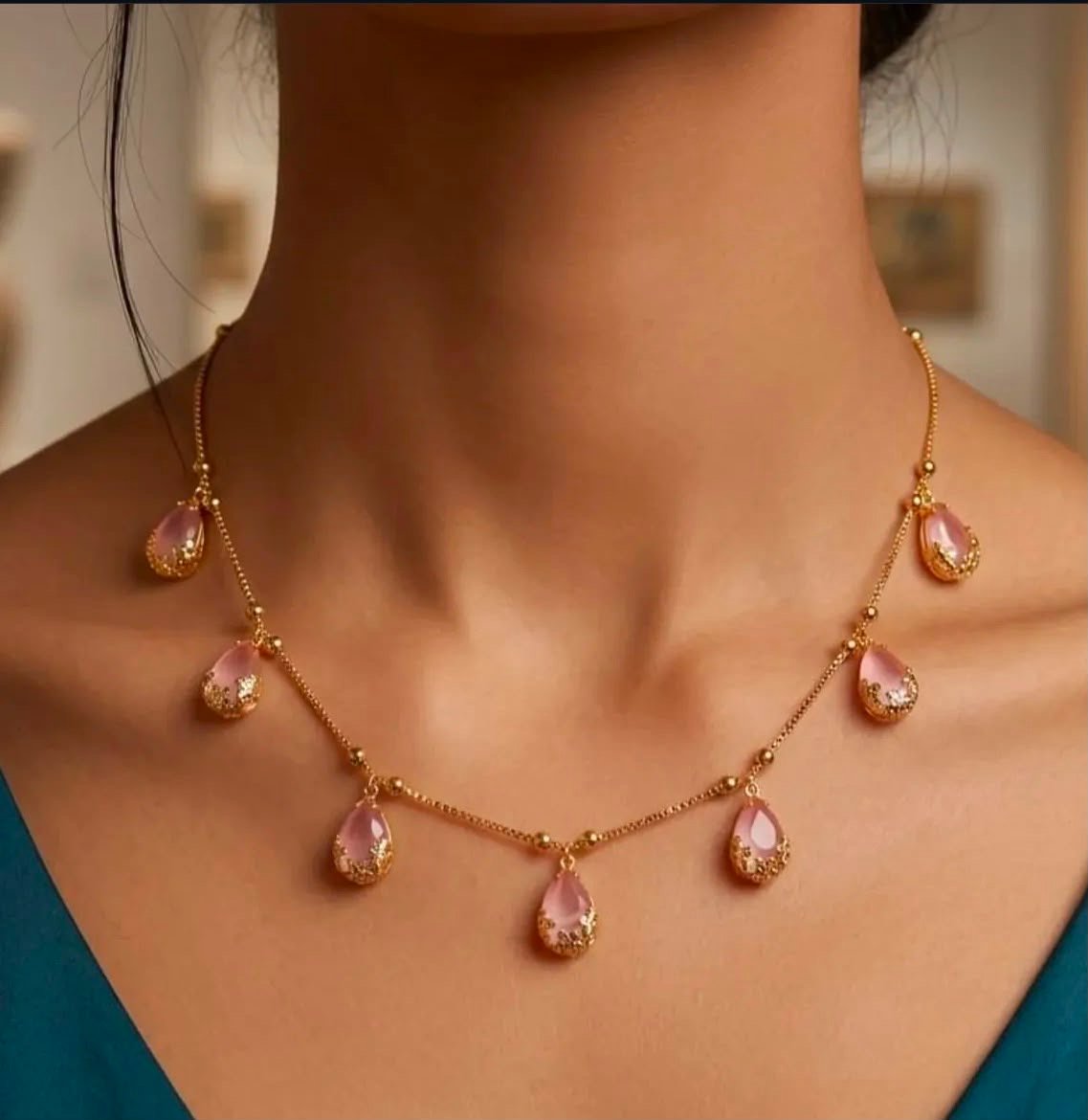 Dew drop necklace