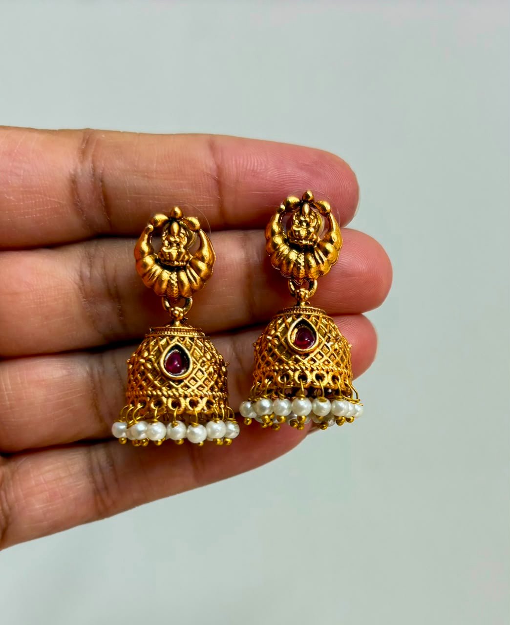 Ruby And Green Stoned Nagas — view 2