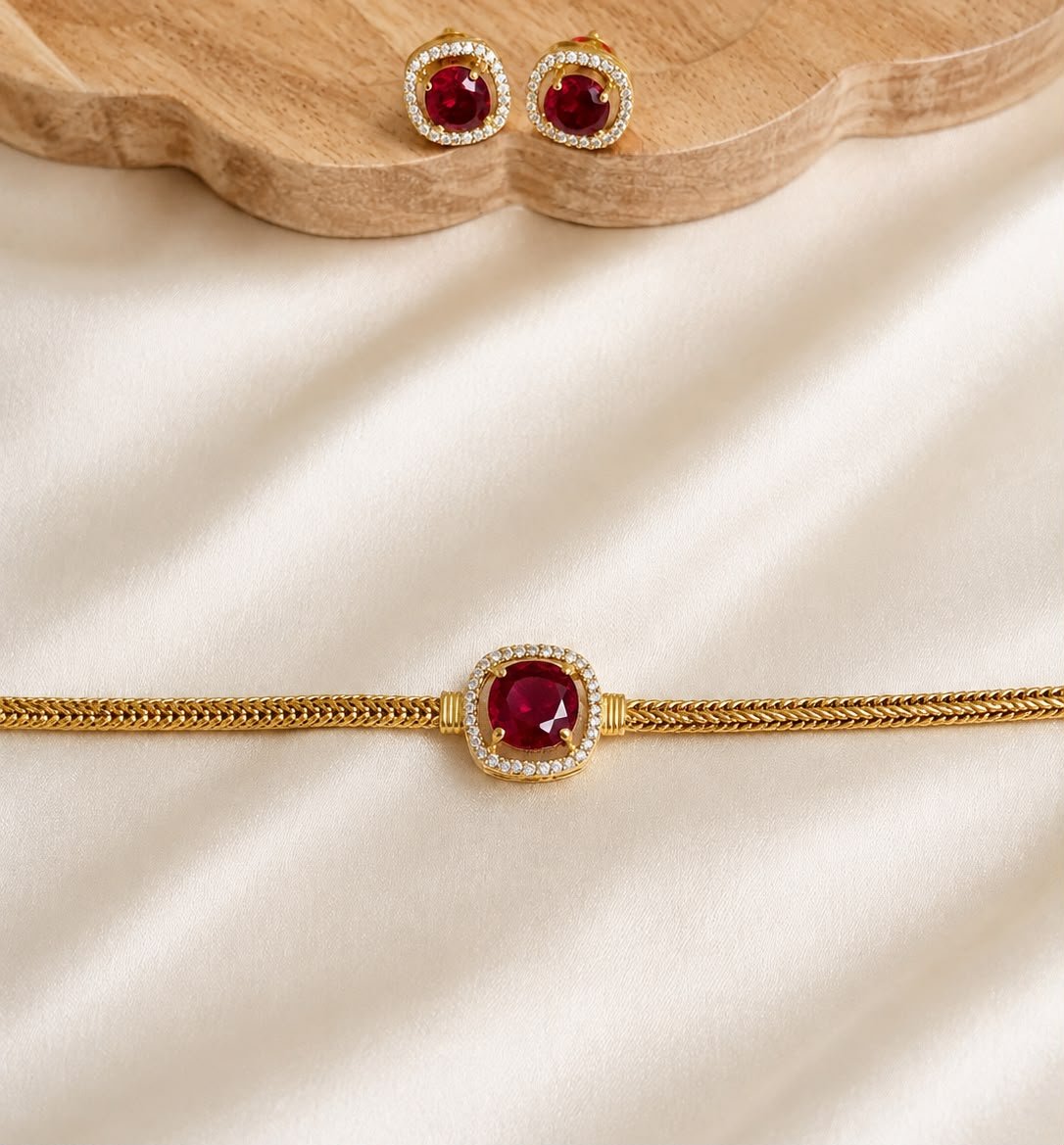 Single Stone Choker — view 1