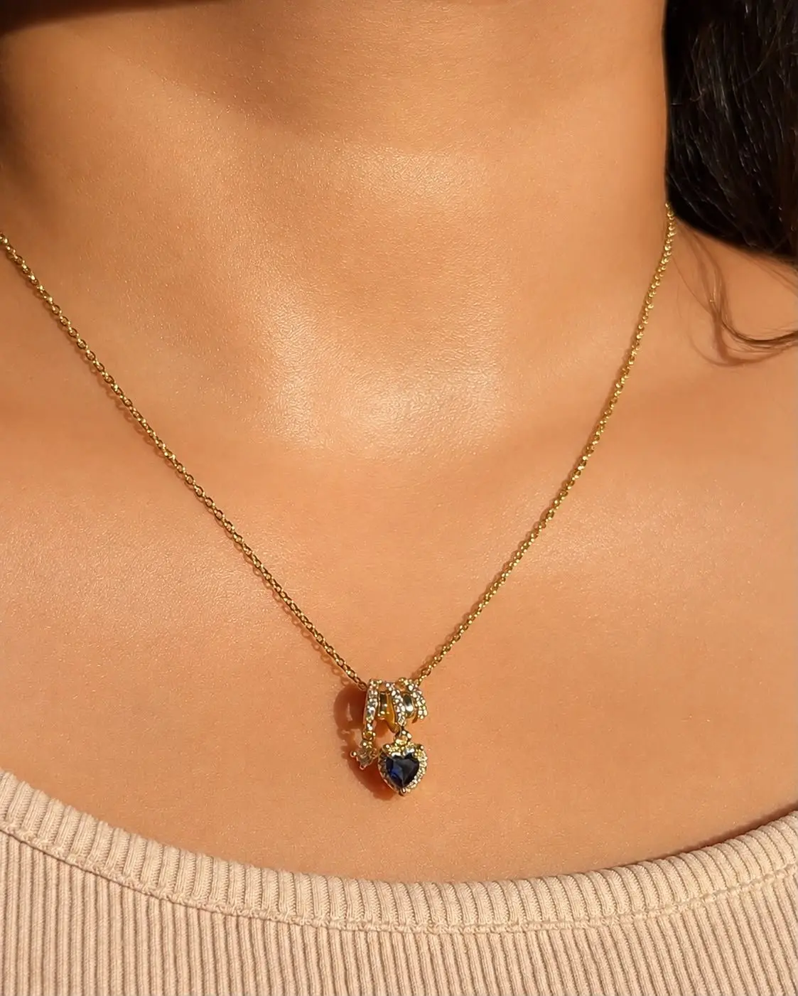 Blue Glow Theory Necklace — view 1