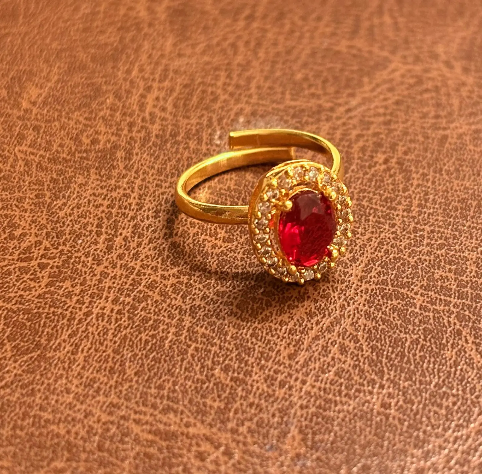 Red Stone Ring