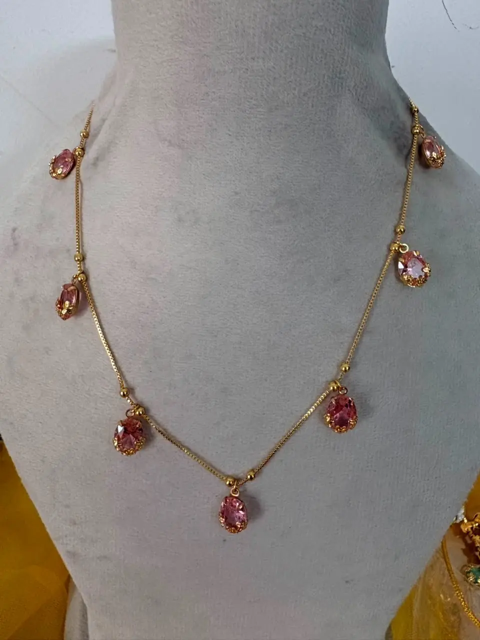 Dew drop necklace — view 2