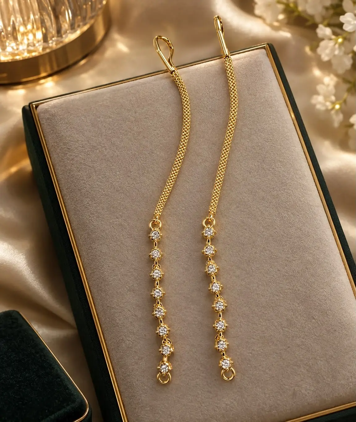 Vintage Earrings With Mattal — view 3