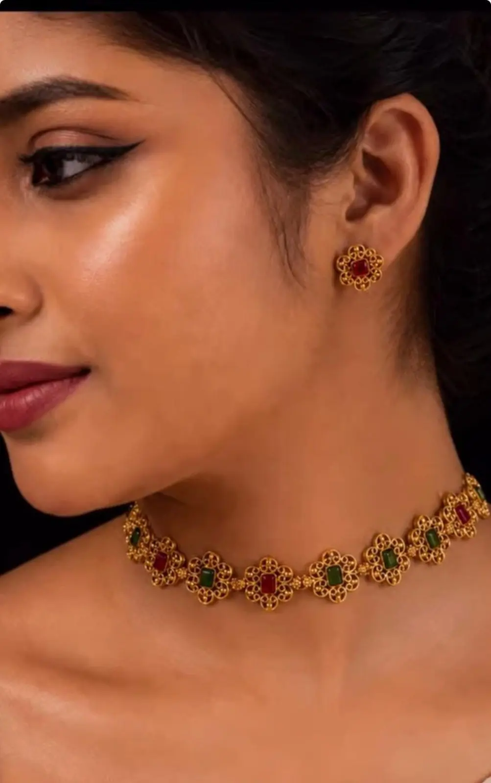 Gold Replica Sufi Necklace