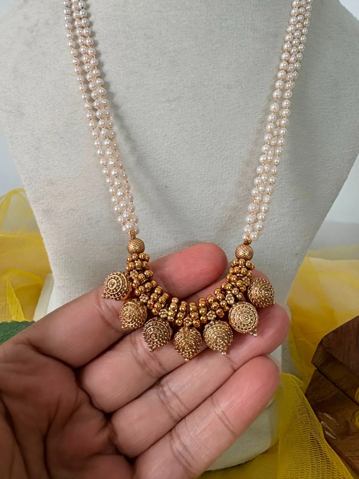 3 Layer Pearl Haram Set — view 2
