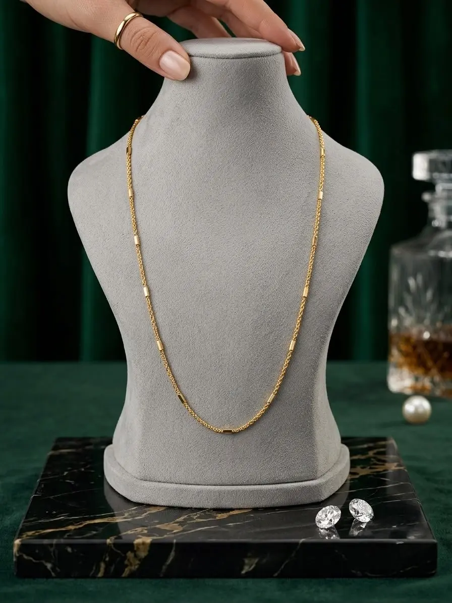 Twisted Block Long Chain (8 Pidi) — view 1