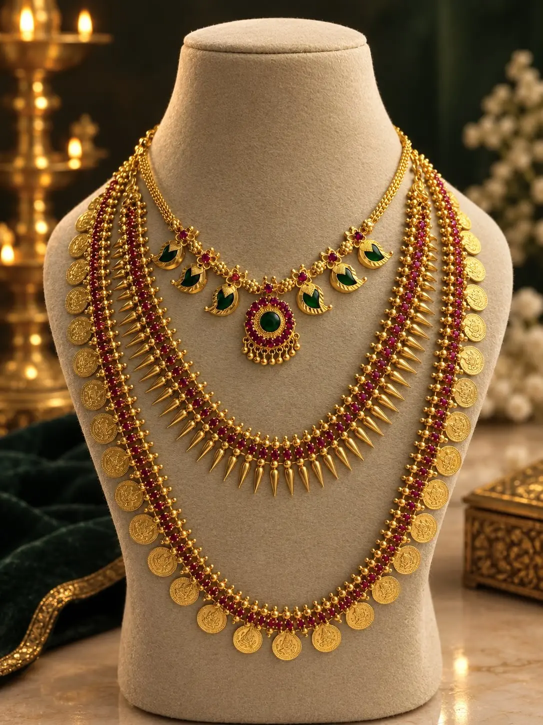 Kerala Traditional Bridal Combo — view 1