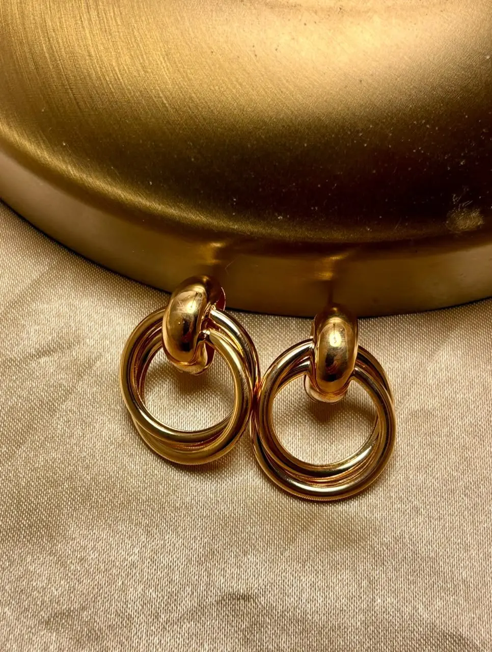 Golden Westo Earrings — view 1