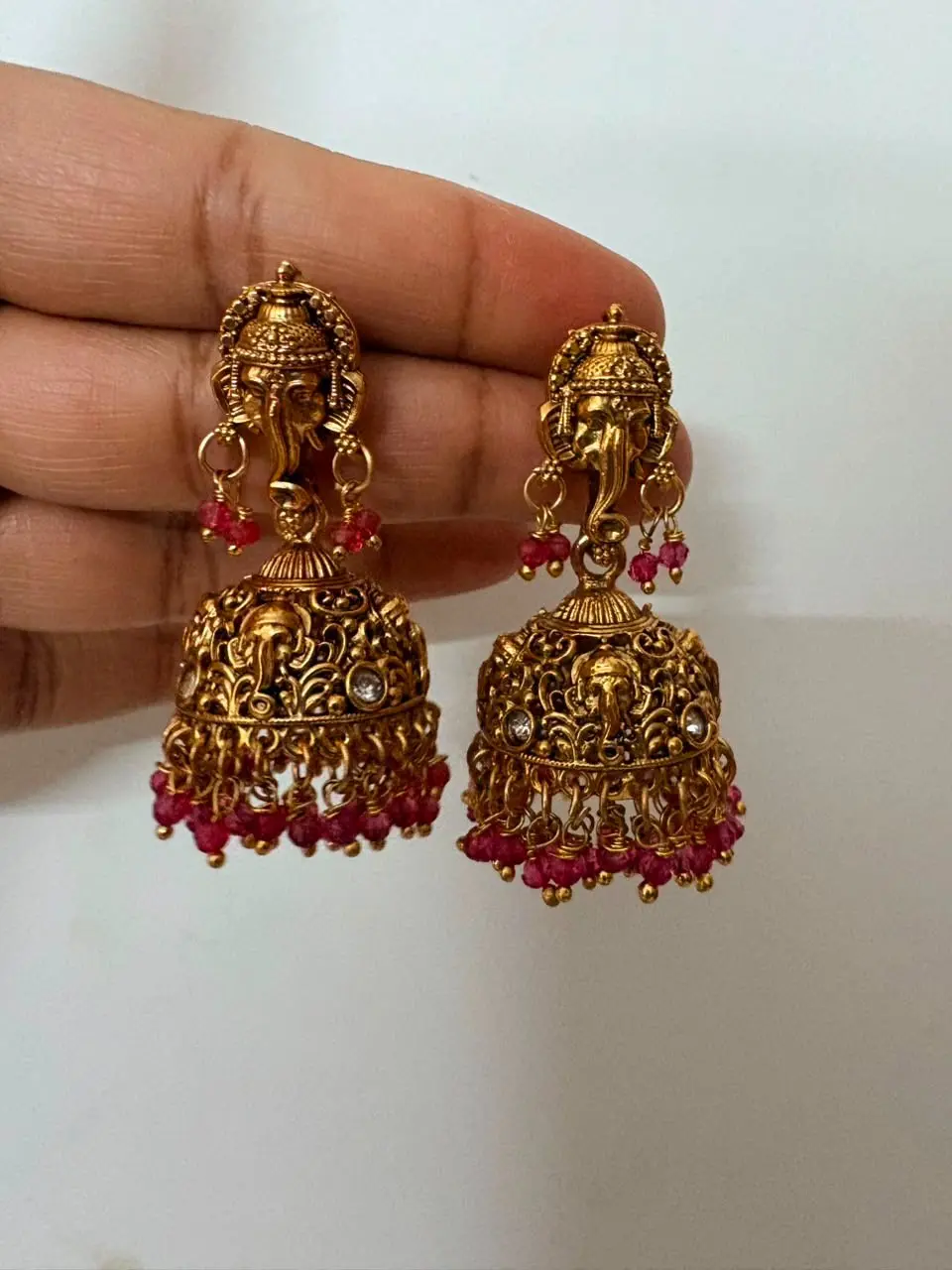 ganapathi jhumka — view 3