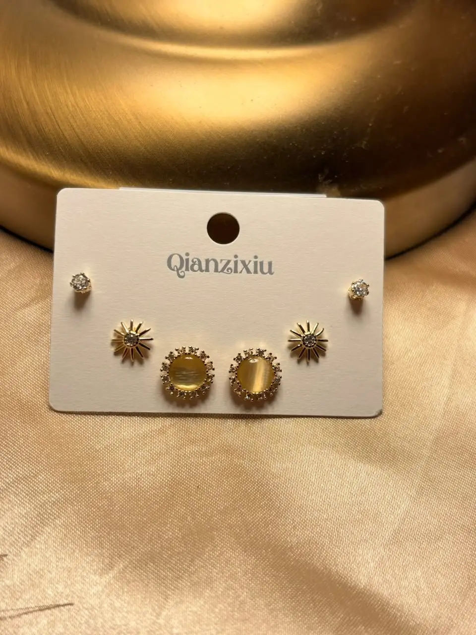Elegant Twist Combo Earrings — view 1