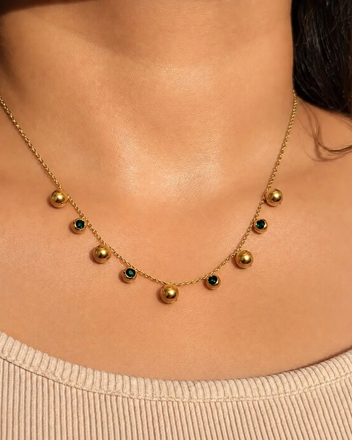 Moonlight Ball Necklace — view 1