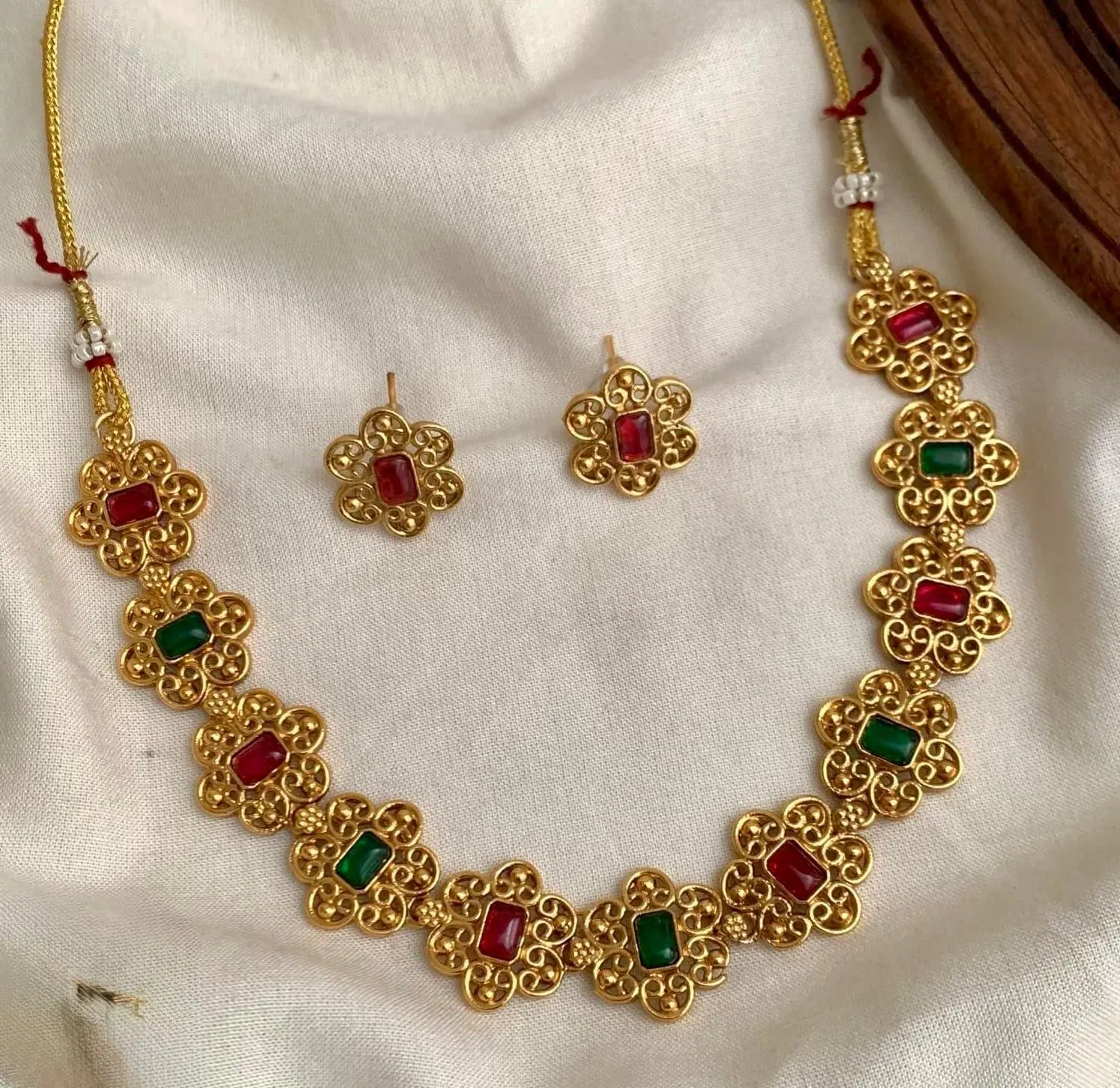 Gold Replica Sufi Necklace — view 3