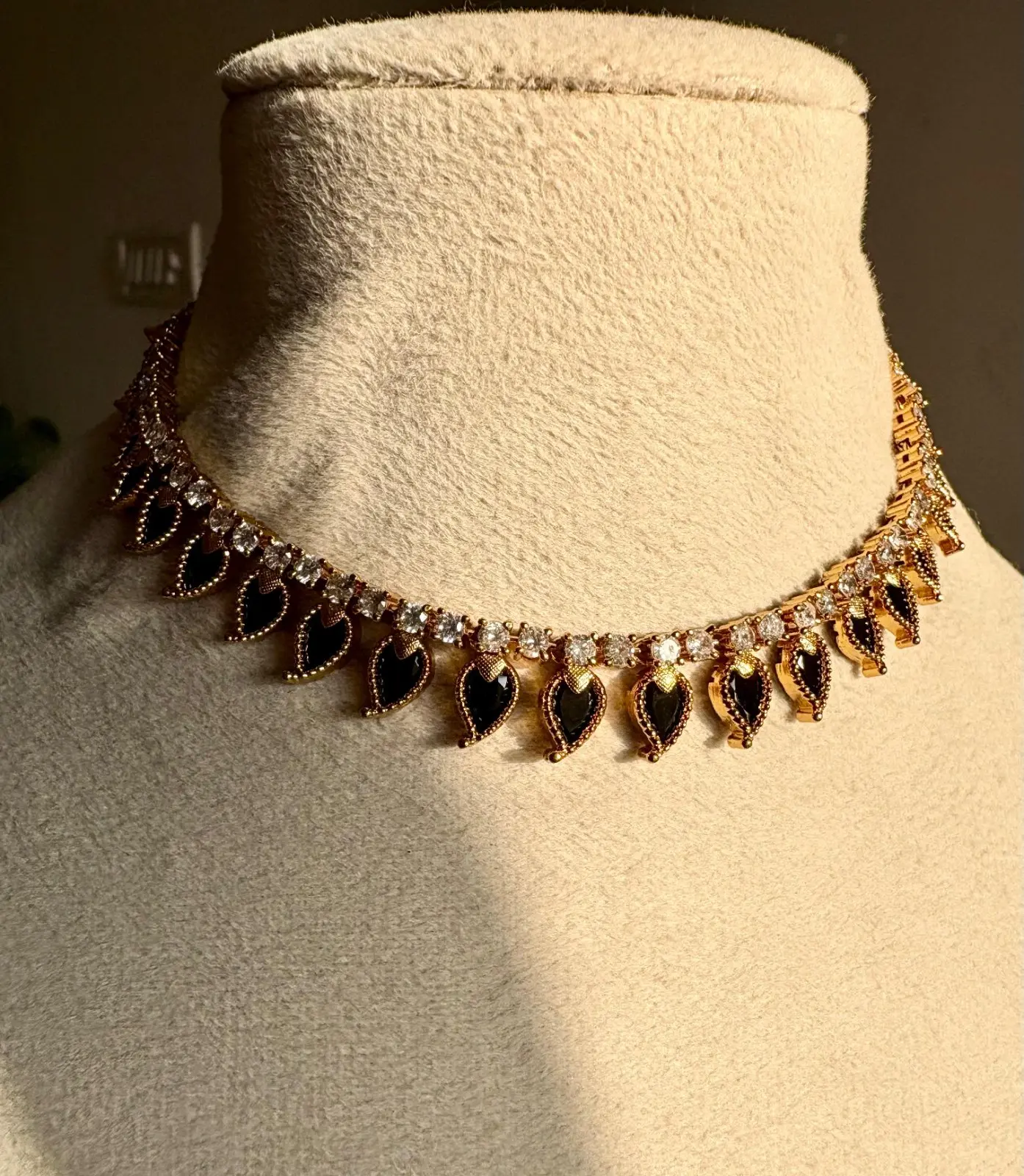Black Palakka Necklace — view 2