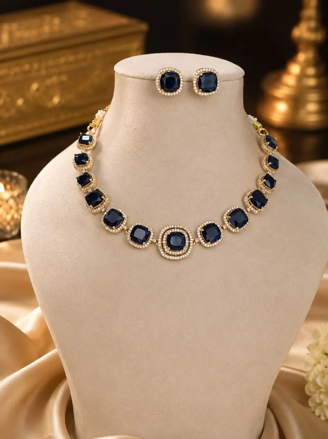 Royal Blue Premium Necklace