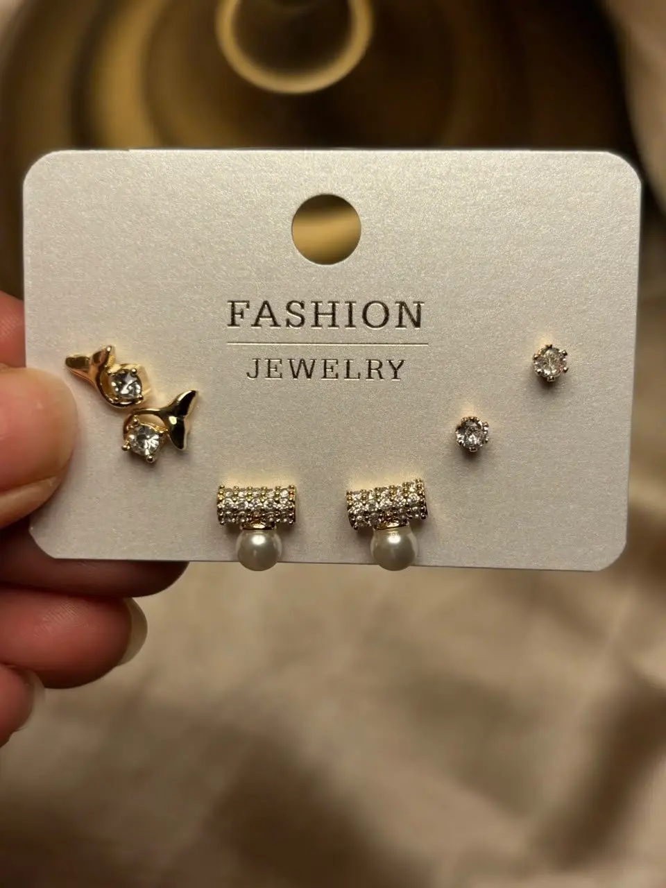Diamond Whisper Combo Earrings — view 2