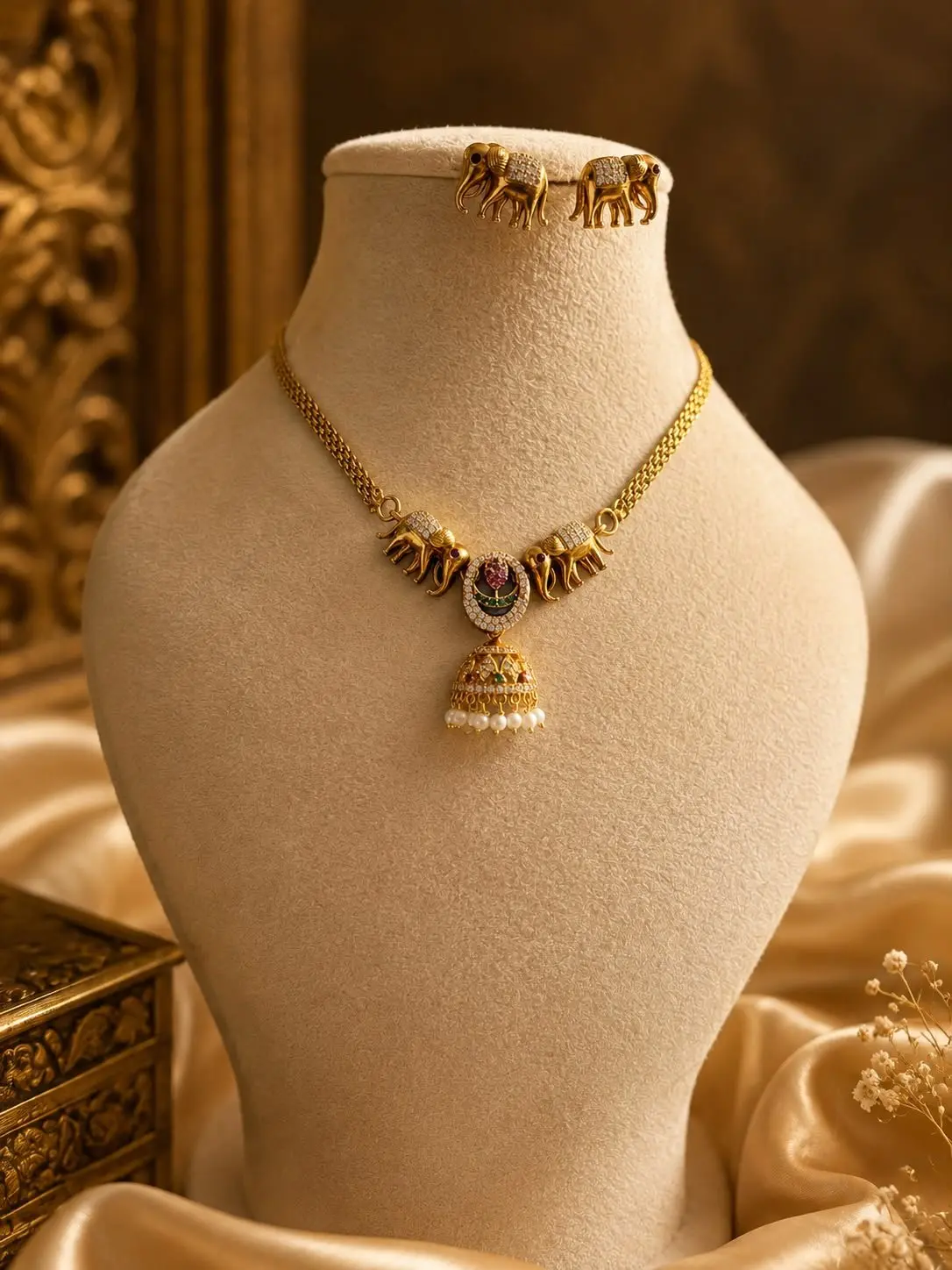 Kids Friendly Elephant Necklace