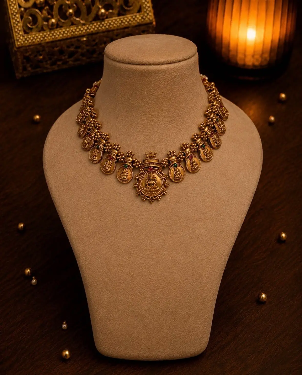 coin necklace — view 1
