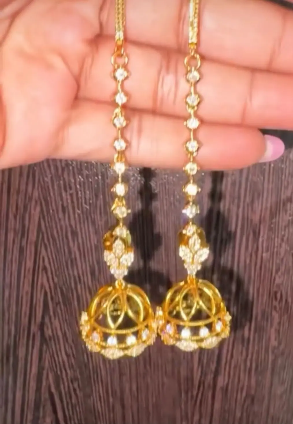 Vintage Earrings With Mattal — view 2