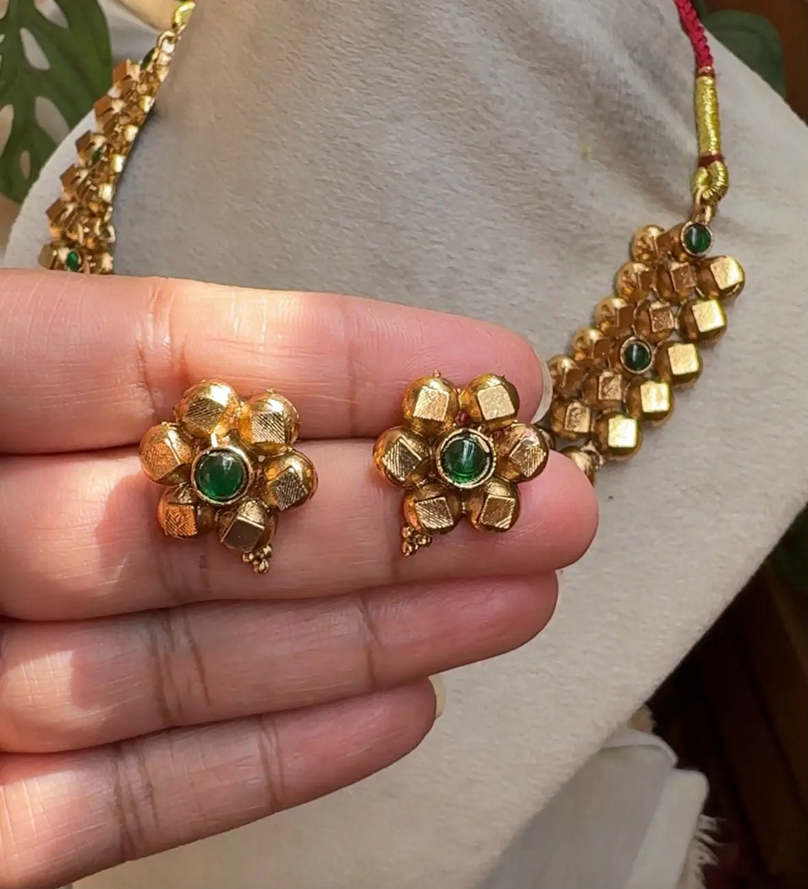 Vintage Ghungroo Style Necklace — view 2