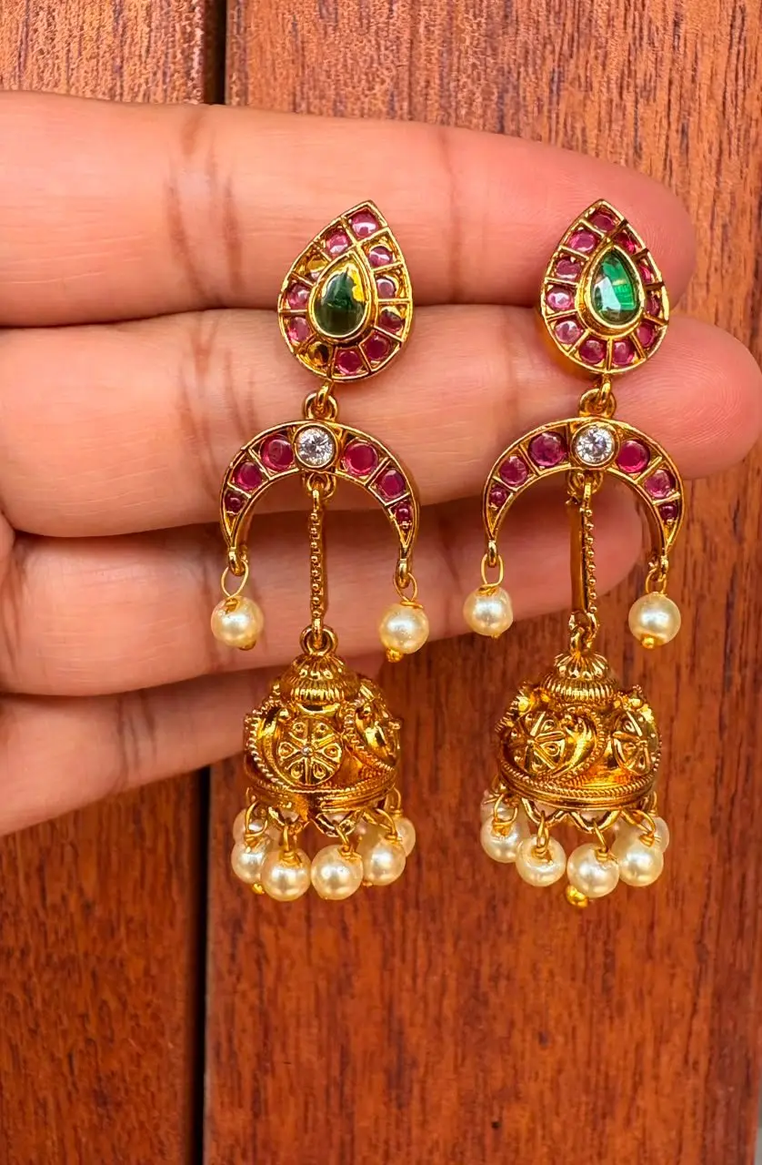 Kemp Stone With Pearl Drops — view 2