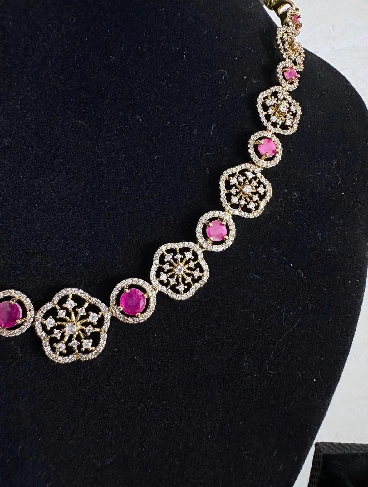 flora luxe necklace — view 2